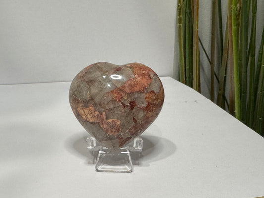 Red Feldspar | Heart image 0