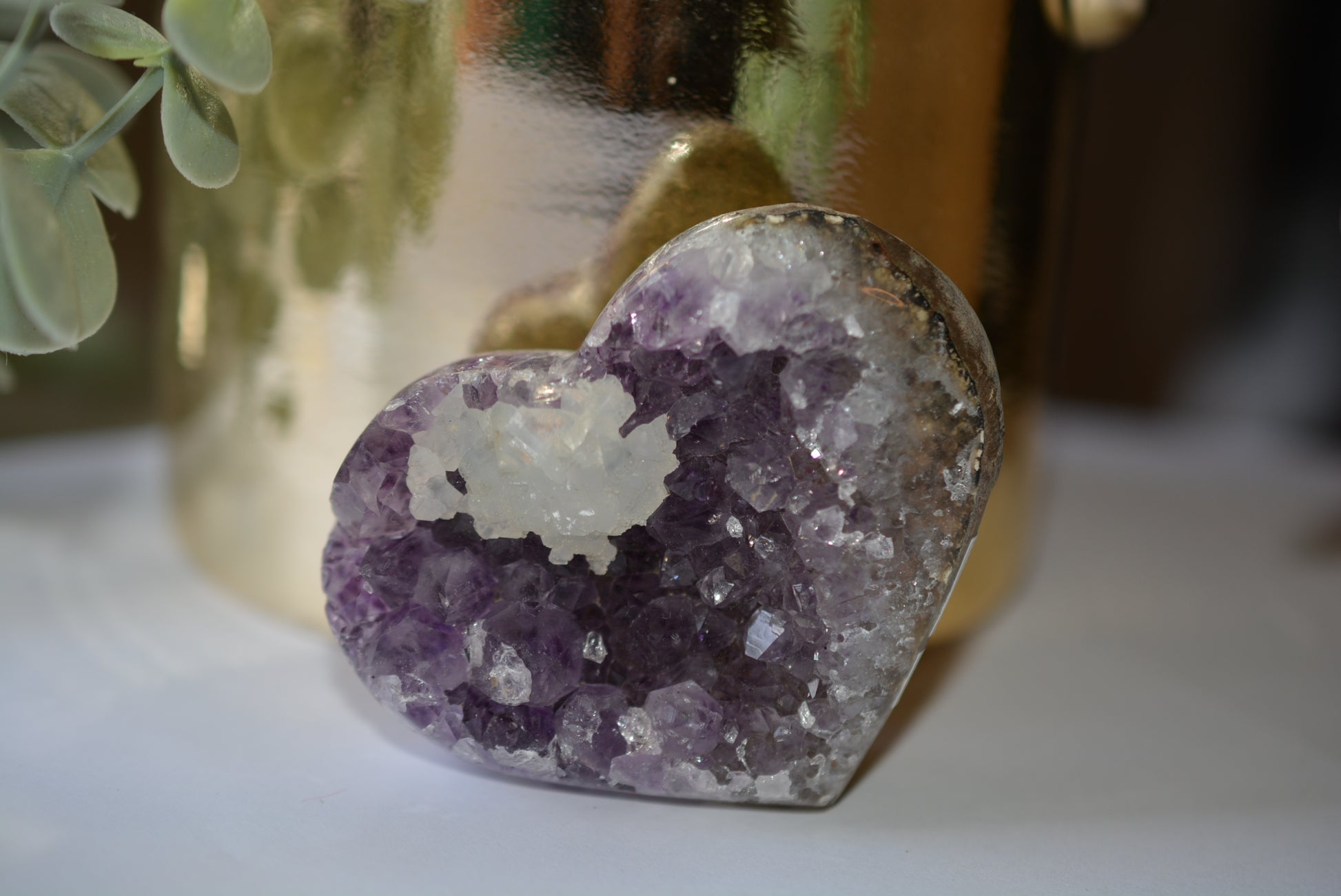 Amethyst Cluster: Heart image 0