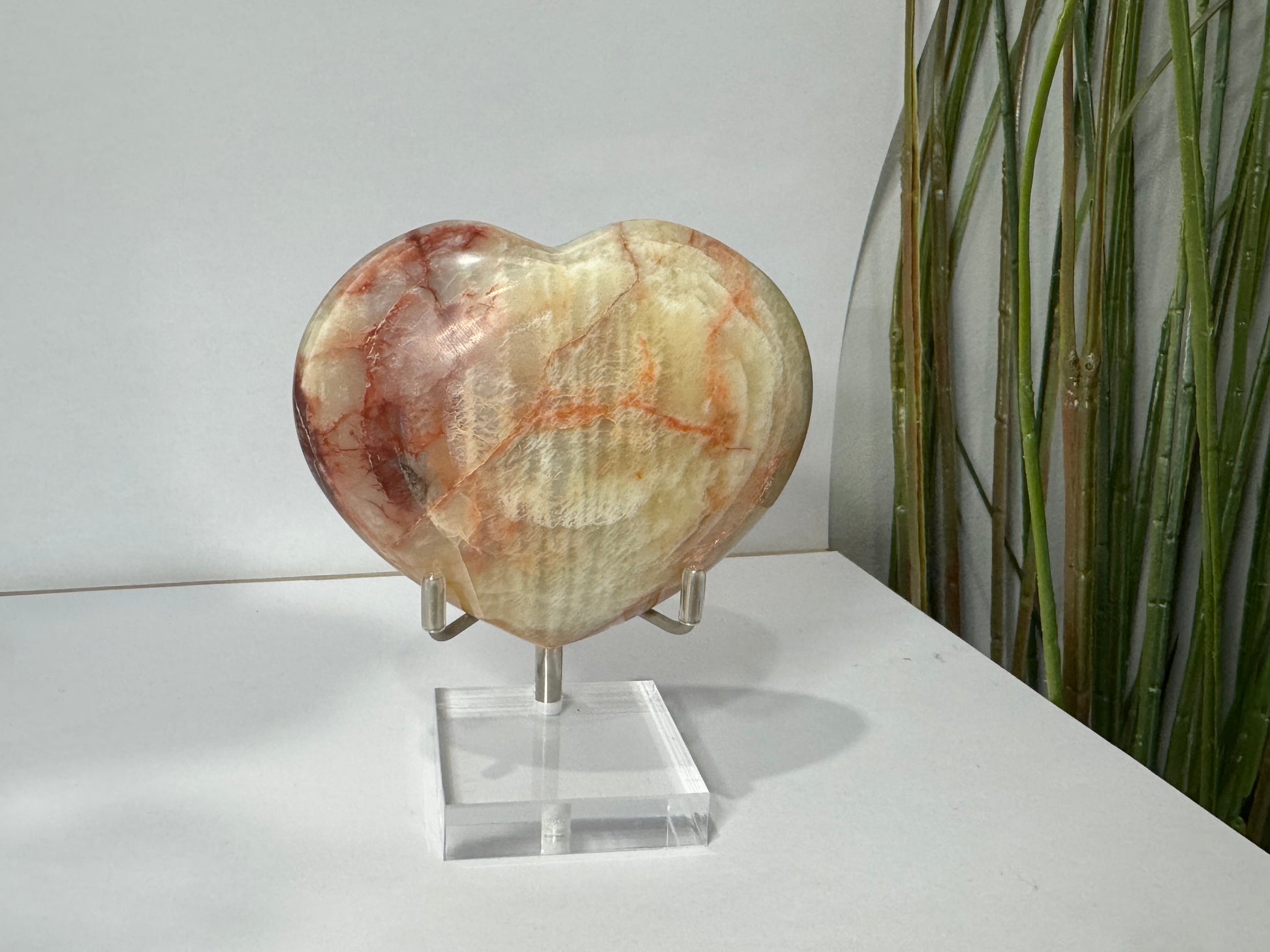 Red Feldspar | Heart image 1