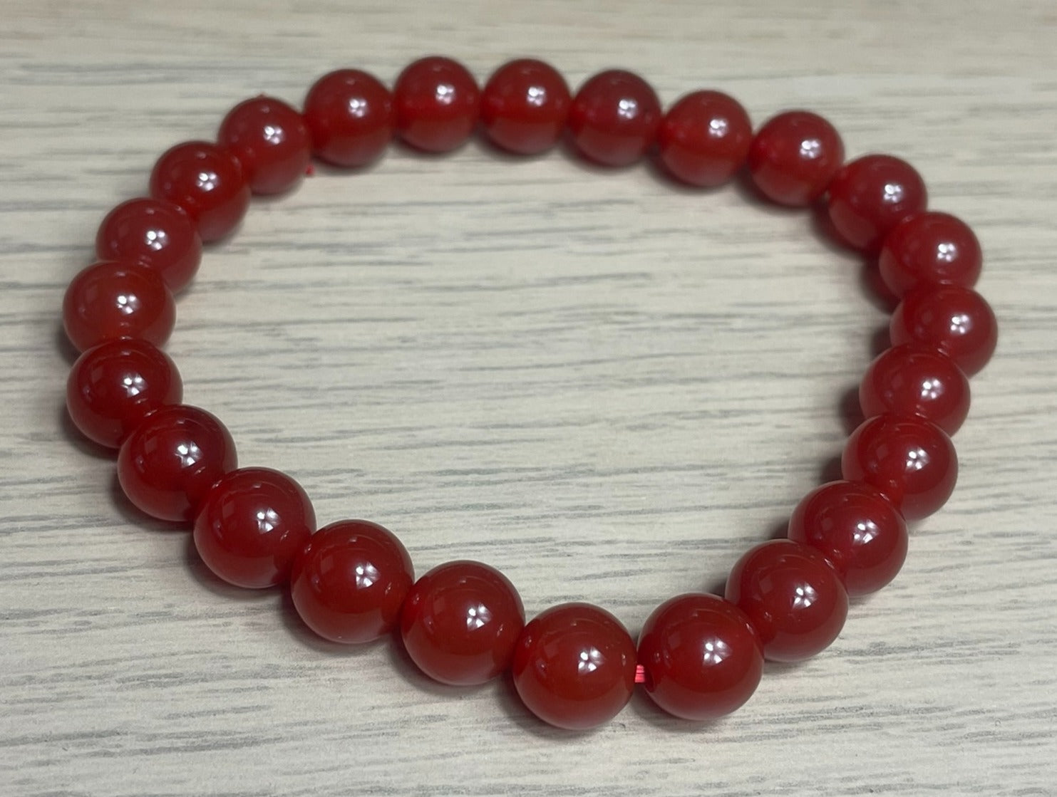 Carnelian | 8mm Bracelet image 0