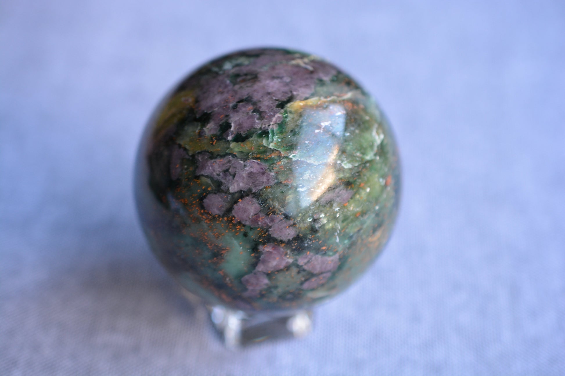 Ruby Zoisite | Sphere image 2