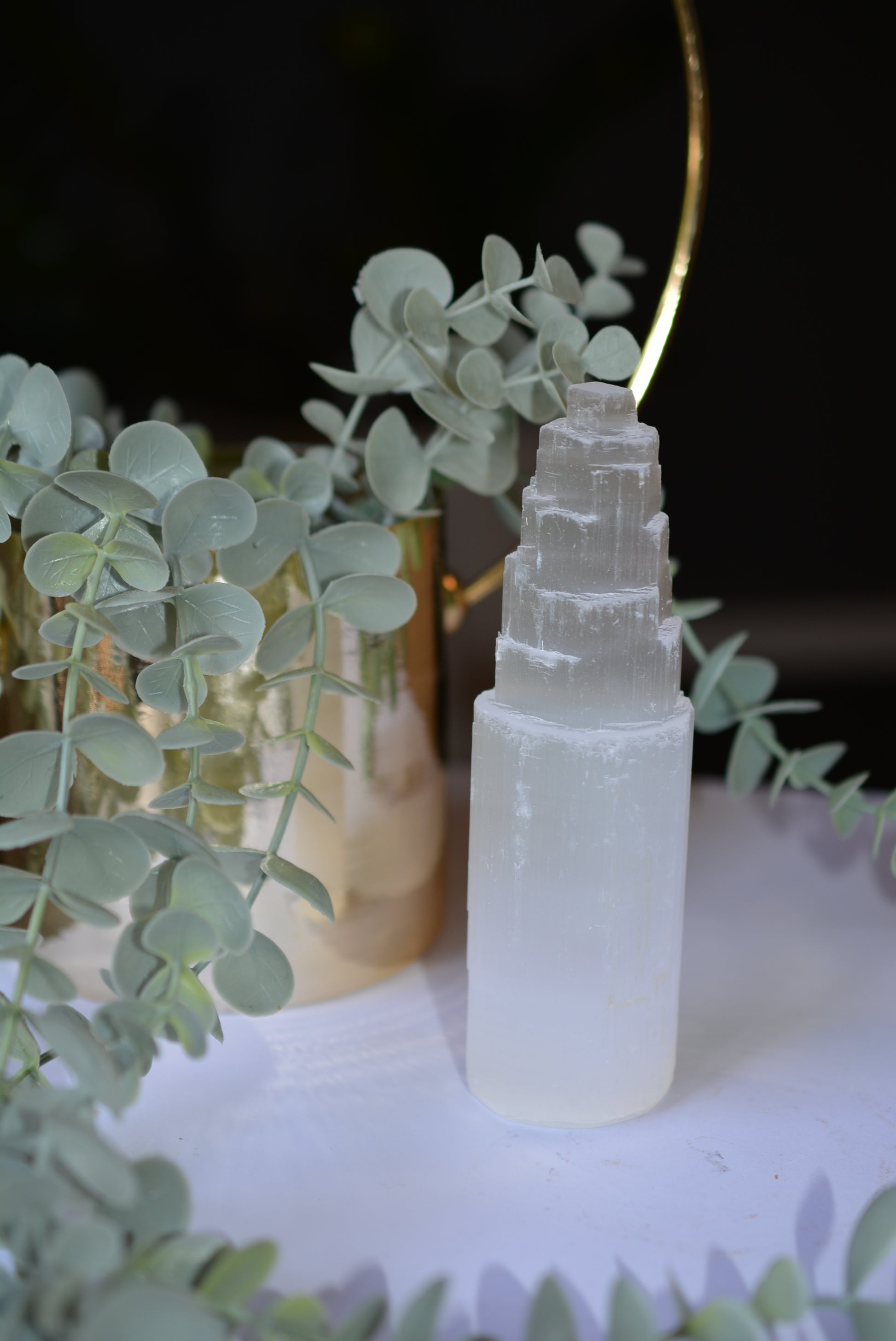 Selenite Tower 20cm image 2