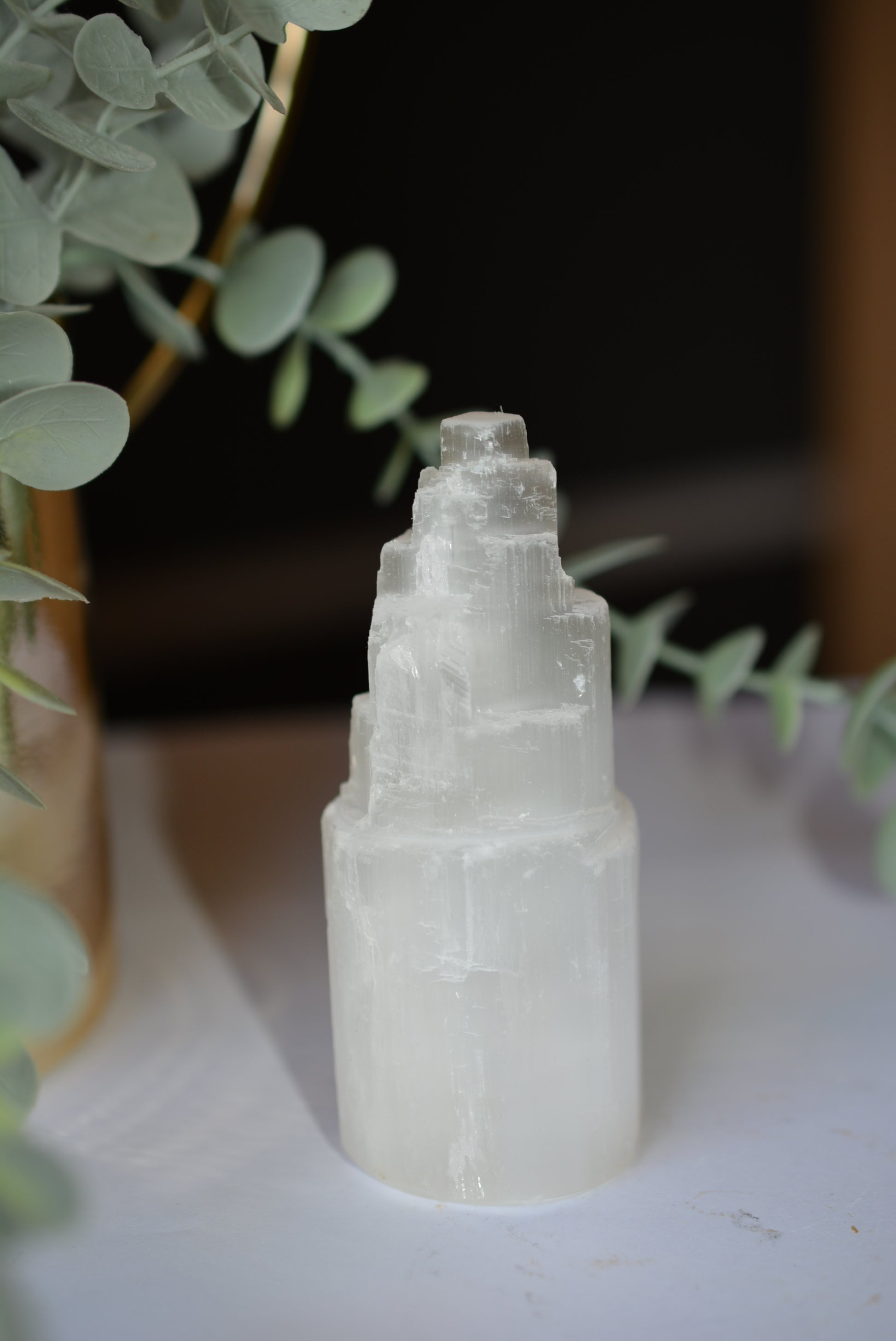 Selenite (Satin Spar) | 10 cm Tower image 2