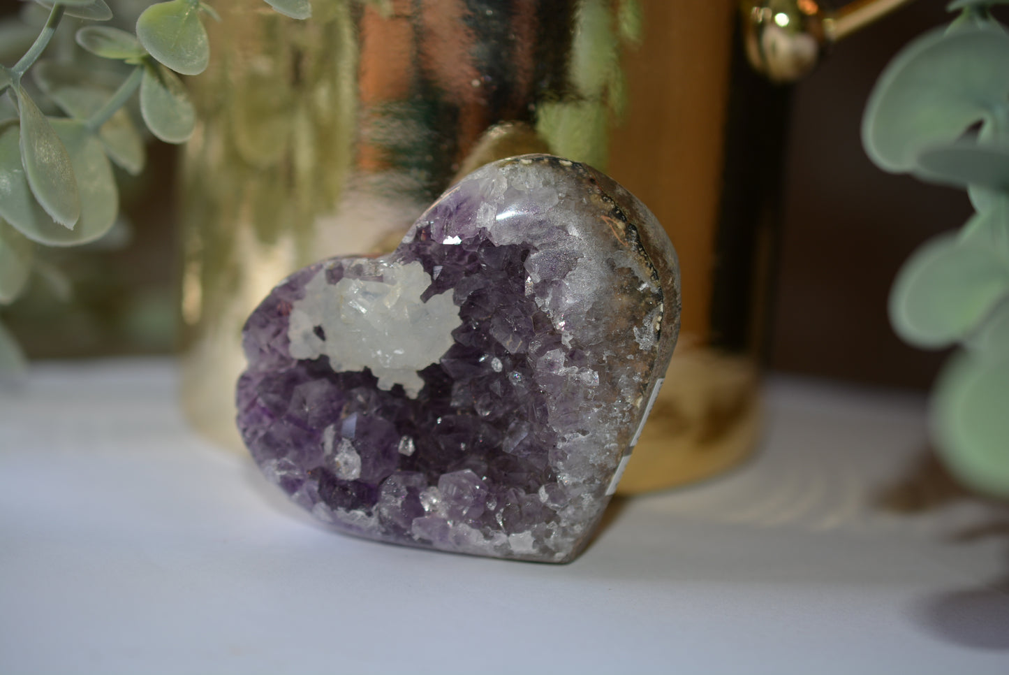 Amethyst Cluster: Heart image 2