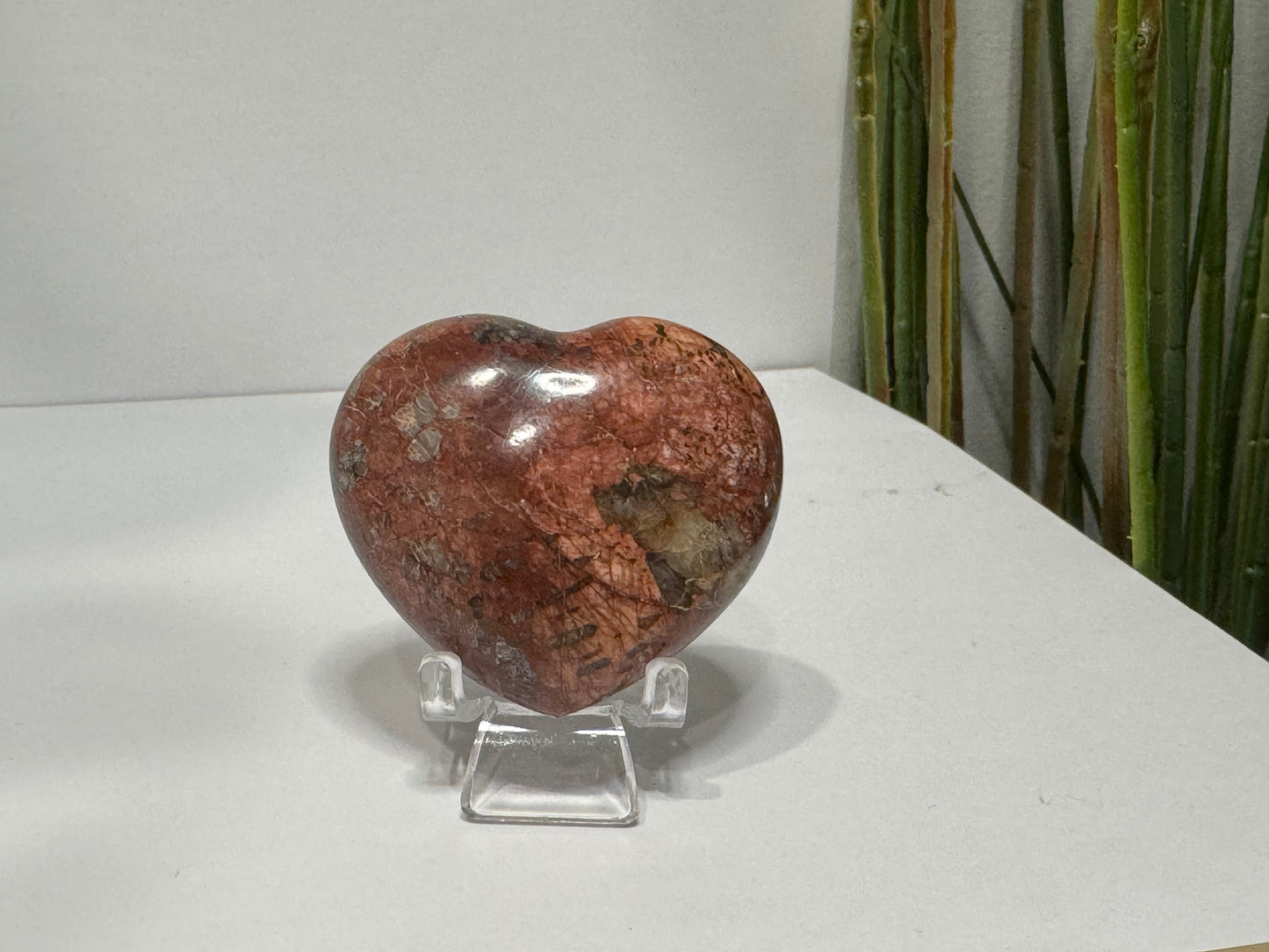 Red Feldspar | Heart image 0