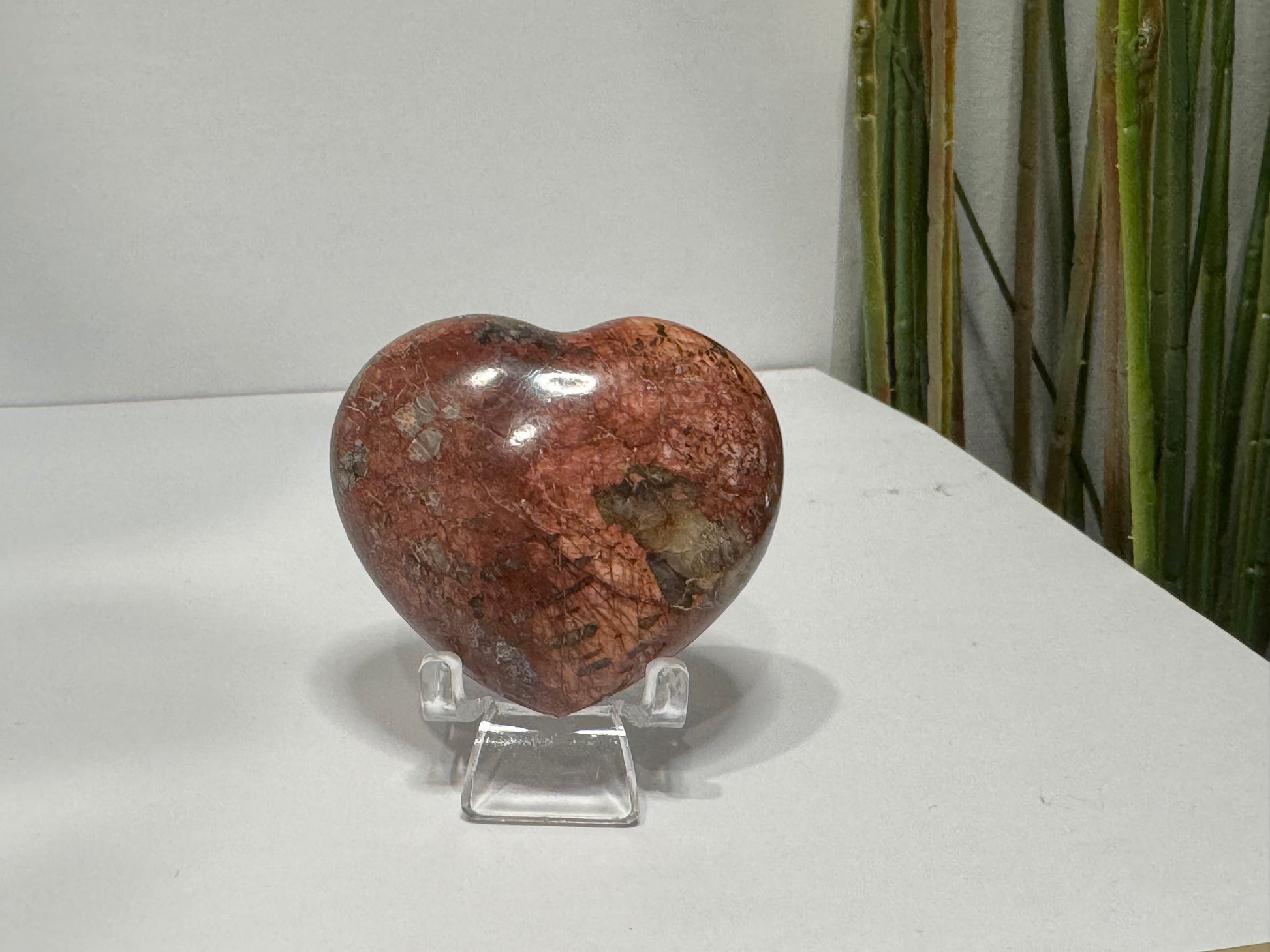 Red Feldspar | Heart image 0