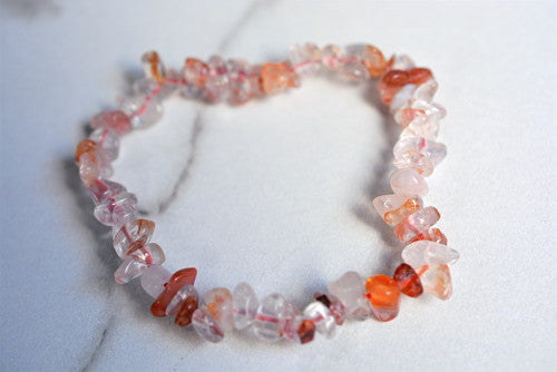 Fire Quartz | Chip Bracelet | Soulfully Aligned