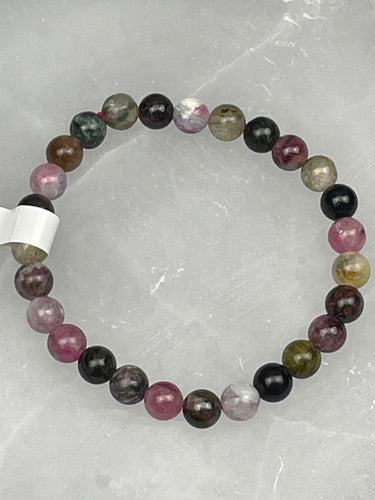 Rainbow Tourmaline | 6mm Bracelet | Soulfully Aligned