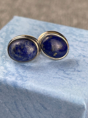 Lapis Lazuli | Stirling Silver Earrings | Soulfully Aligned