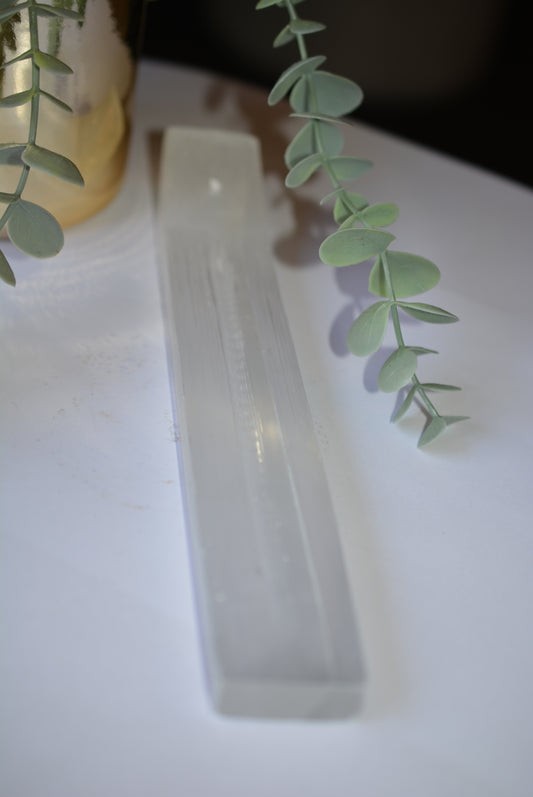 Selenite | Incense Holder image 1