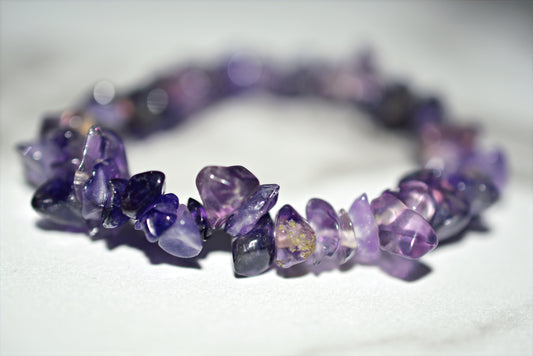Amethyst | Chip Bracelet image 0