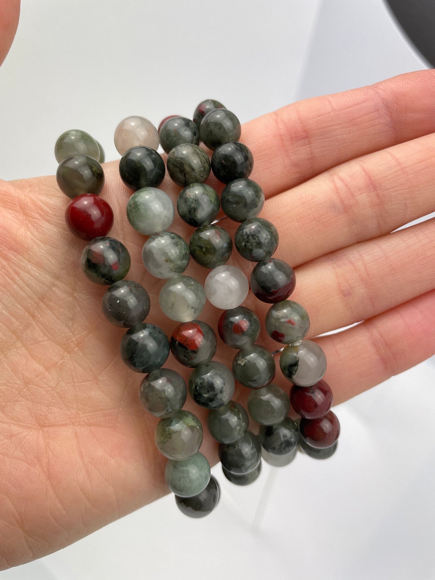 African Bloodstone | 8mm Bracelet image 0