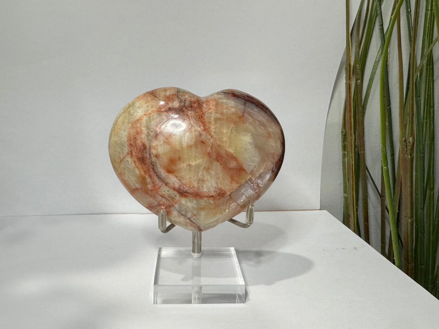 Red Feldspar | Heart image 0