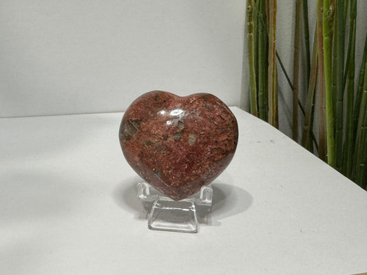 Red Feldspar | Heart image 1