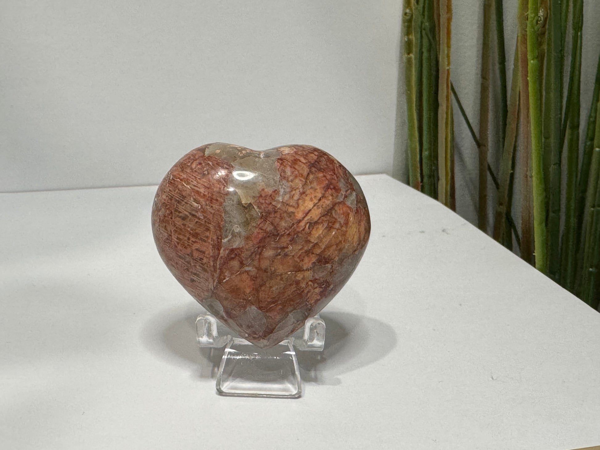 Red Feldspar | Heart image 1